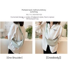 Huiding Up Yeni Stil Naylon Crossbody Hafif Koltuk Altı Tek Omuz Kanvas Çanta (Yurt Dışından)
