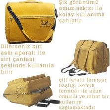 Home and Home Bebek Çantası, Çantalı Babynest, Taşına Bilir Ebeveyn Yanı Yatağı Sarı Home And Home