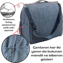 Home and Home Çantalı Babynest, Bebek Çantası, Taşına Bilir Ebeveyn Yanı Yatağı