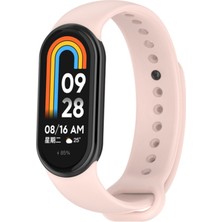 Dexmon Xiaomi Mi Band 8 Silikon Kordon Ayarlanabilir A+ Kalite Esnek Yumuşak Spor Silikon Kayış