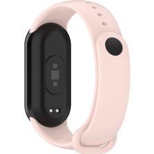 Dexmon Xiaomi Mi Band 8 Silikon Kordon Ayarlanabilir A+ Kalite Esnek Yumuşak Spor Silikon Kayış