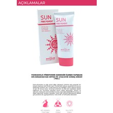 Foodaholic Pinkpower Adenozin Içeren Yapışkan His Bırakmayan SPF50 Pa Uva/uvb Güneş Kremi 70ML