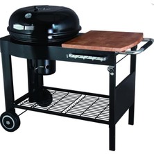 Tarrington House Zeus Yan Sehpalı Kapaklı Barbekü Mangal