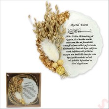 Süsle Bebek ve Parti Kutulu ve Süslü 6,50 cm Epoksi Taşlı Magnet, Altın - 1 Adet