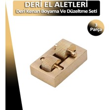 Dopar Deri Kenarı Boyama Düzeltme Seti 2’li Paslanmaz Çelik