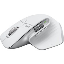 Logitech MX Master 3S Mac İçin Yüksek Performanslı 8.000 DPI Optik Sensörlü Sessiz Kablosuz Mouse - Beyaz