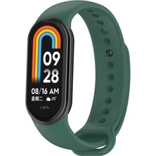 Dexmon Xiaomi Mi Band 8 Mi Band 9 Uyumlu Akıllı Bileklik Silikon Kordon Kayış