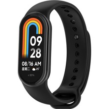 Dexmon Xiaomi Mi Band 8 Silikon Kordon Ayarlanabilir A+ Kalite Esnek Yumuşak Spor Silikon Kayış