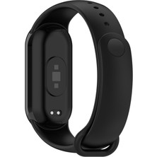 Dexmon Xiaomi Mi Band 8 Silikon Kordon Ayarlanabilir A+ Kalite Esnek Yumuşak Spor Silikon Kayış