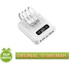 Anadolu Pars Powerbank Orijinal 10.000 Mah. Iphone/type-C/mikro USB Kablo Çıkışlı - Fenerli Concord CF-115