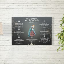 Reysa Tasarım Mevlana'nın Yedi Öğüdü Posteri 35X50 cm