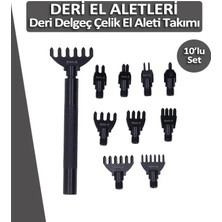 Dopar Deri Delgeç Çelik El Aleti Takımı 10'lu