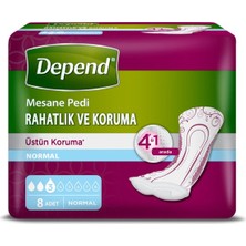 Depend Mesane Pedi 8'li x 12 Adet