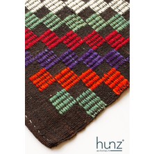 Hunz Artefact Geleneksel Türk Kilimi - El Dokuması - Kök Boyalı - 214 x 74CM