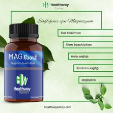 Healthway Magboost Magnezyum Bisglisinat Taurat Malat 60 Tablet