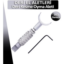 Dopar Deri Oyma Kesme Bıçağı 360 Derece Deri El Aleti