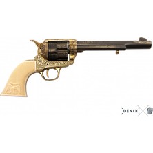 Denix Koleksiyon Grubu-Cal.45 Cavalry Revolver, Usa 1873-JDNXB-1281-L-ORIJINALDEN Ilham Alan Tasarım