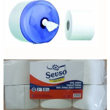 Sevso Mini Jumbo Tuvalet Kağıdı 12 Rulo 3 kg
