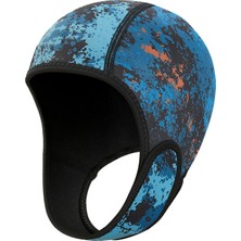 La Babite Tüp Dalış Davlumbaz 2mm Neopren Dalış Wetsuit Hood Surfing Hat Koyu Mavi Kadınlar Için Sörf Şapkası (Yurt Dışından)