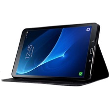 Xfashion Samsung Galaxy Tab Için A 10.1 (2016) T580 / T585 Deri Flip Kapak Tablet Kılıfları (Yurt Dışından)