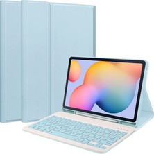 Xfashion Samsung Galaxy Tab S6 Lite / S6 Lite (2022) Pu Deri Tablet Kılıf Stand Manyetik Kapak (Yurt Dışından)