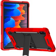 Xfashion Samsung Galaxy Tab S8 / S7 Için Şok Geçirmez Kapak, Kickstand Silikon + Pc Tablet Kılıfı (Yurt Dışından)