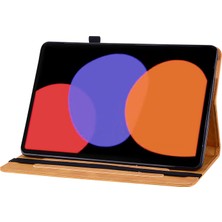 Xfashion Xiaomi Pad Için 6 Otomatik Uyanma ve Uyku Stand Deri Kılıf Zipper Cep Tablet Kapakları (Yurt Dışından)