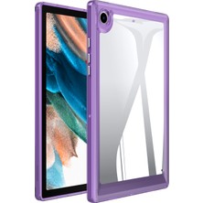 Xfashion Samsung Galaxy Tab A8 10.5 (2021) X200 Şok Geçirmez Arka Kapak Şeffaf Akrilik+Tpu Tablet Geri Kasa (Yurt Dışından)