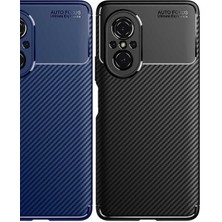 Prolysus Huawei Nova 9 Se Kılıf Karbon Fiber Desenli Silikon Kılıf