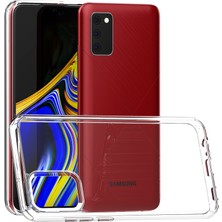 Prolysus Samsung Galaxy A02S Kılıf Cos Köşeleri Yükseltilmiş Darbe Korumalı Şeffaf Kılıf