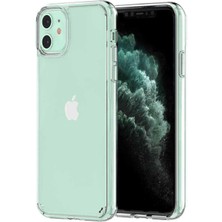 Prolysus Apple iPhone 11 Kılıf Cos Köşeleri Yükseltilmiş Darbe Korumalı Şeffaf Kılıf