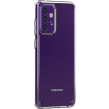 Prolysus Samsung Galaxy A52 Kılıf Cos Köşeleri Yükseltilmiş Darbe Korumalı Şeffaf Kılıf