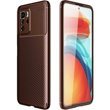 Prolysus Xiaomi Poco X3 Gt Kılıf Karbon Fiber Desenli Silikon Kılıf