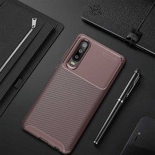 Prolysus Huawei P30 Kılıf Karbon Fiber Desenli Silikon Kılıf