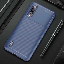 Prolysus Xiaomi Mi 9 Lite Kılıf Karbon Fiber Desenli Silikon Kılıf