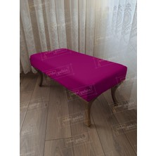 AldaGelsin 90 cm Düz Ayak Ucu Kapı Önü Antre Bench Puf Gold Ayak