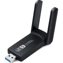 Apera BN43 USB Wifi Kablosuz Ağ Adaptörü Wireless 1300MBPS Windows Macos Linux