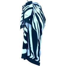 Alice Mood Zebra Desen Pareo Iç Göstermeyen Parlak Kumaş 96CM*145CM