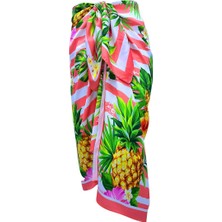 Alice Mood Ananas Desen Pareo Iç Göstermeyen Parlak Kumaş 96CM*145CM