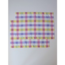 Elly House Spring Süet Pötikare 2li Amerikan Servisi 35 x 50 cm