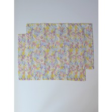 Elly House Spring Süet Çiçekli 2li Amerikan Servisi 30 x 50 cm