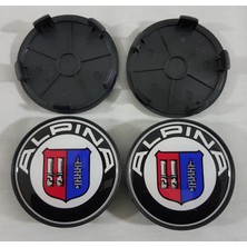 Nos Alpina Jant Göbeği 68MM 4 Adet , Alpina Bmw Jant Kapağı , Bmw Alpina Jant Göbeği Bmw