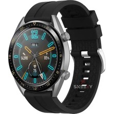 Sneezy Huawei Watch Gt Runner-Sport 46MM- Gt2 E 22MM Uyumlu Novagt Supreme Silikon Kordon
