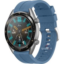 Sneezy Huawei Watch Gt Runner-Sport 46MM- Gt2 E 22MM Uyumlu Novagt Supreme Silikon Kordon