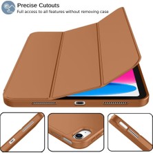 MobaxAksesuar Apple iPad 10. Nesil 10.9 2022 Kılıf Kalem Bölmeli Smart Case A2696 A2757 A2777