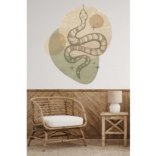 Kt Grup Boho Snake Duvar Sticker