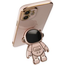 HappyCase Xiaomi Redmi 10C Astronot Standlı Kılıf Mavi