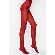 Penti Kadın Kırmızı Mikro 40 Mus Düz Külotlu Çorap Yeni Sezon
