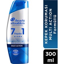 Head & Shoulders Şampuan 7 Fayda 1 Arada Multi Action Kepeğe Karşı Etkili Güçlü Formül 300 ml