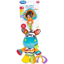 Playgro Munchimal Peluş Aktivite Oyuncağı Zebra 0+Ay